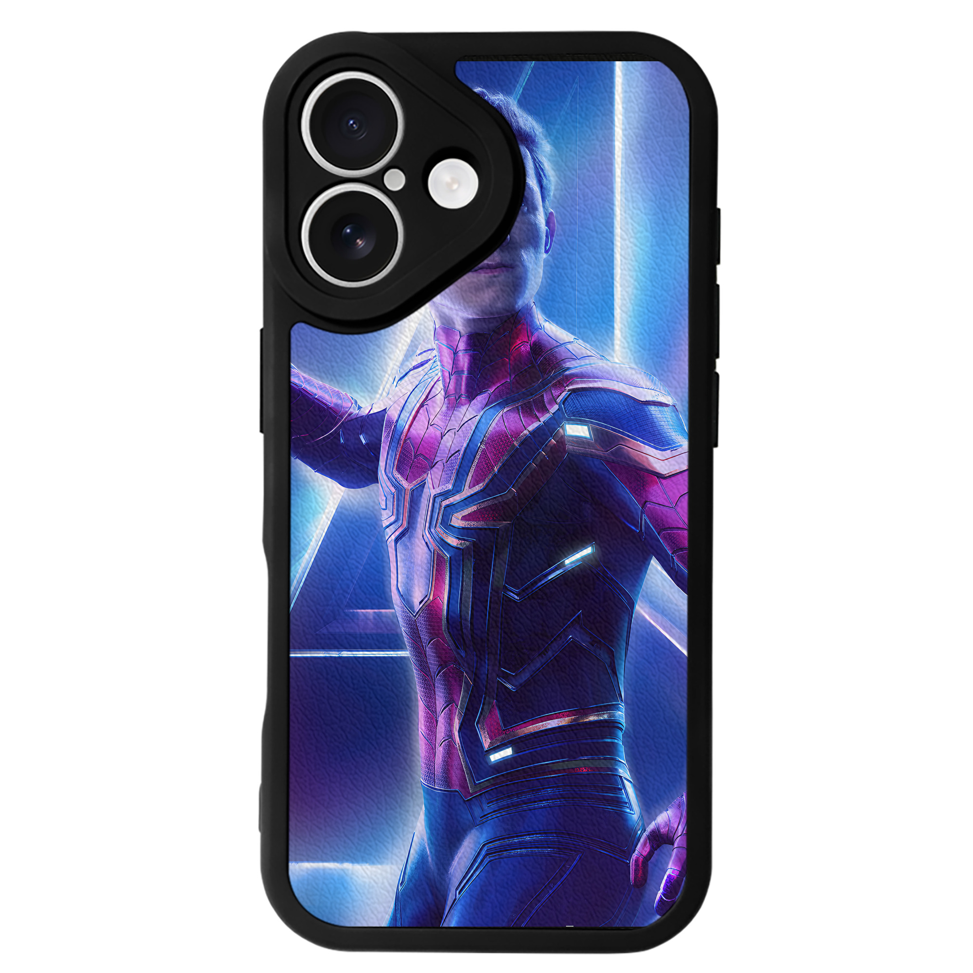 （画像用） アベンジャーズ The Avengers 【iPhone 16シリーズ対応】シリコンスマホケース（レザー調） 材質：シリコン